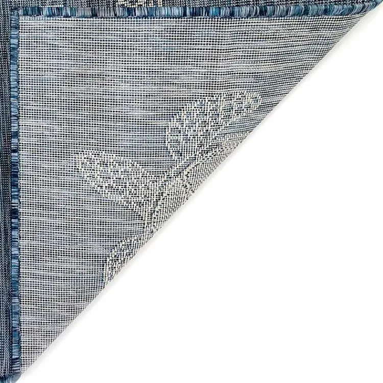 Kirklands Home Navy Harrison Turtle Indoor/Outdoor Area Rug, 7x9 Blue Discount