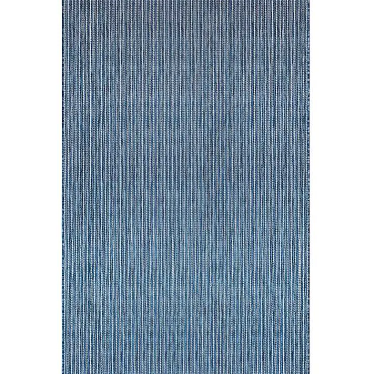 Kirklands Home Navy Intertwine Indoor/Outdoor Area Rug, 7x9 Blue Sale