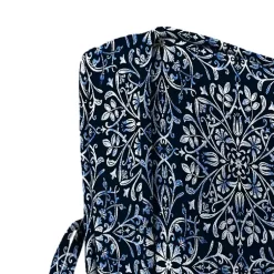 Kirklands Home Navy Medallion Outdoor Deep Seat Cushion Blue Online