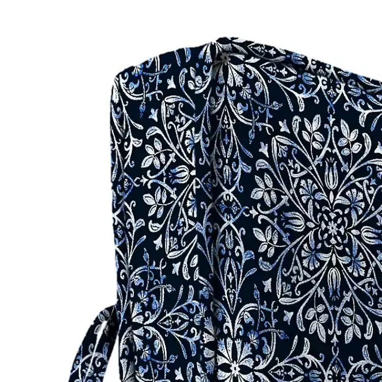 Kirklands Home Navy Medallion Outdoor Deep Seat Cushion Blue Online