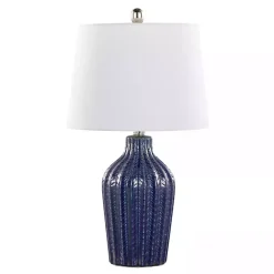 Kirklands Home Navy Rockwell Table Lamps, Set of 2 Blue