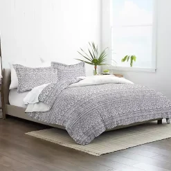 Kirklands Home Navy Rustic 3-pc. King Duvet Cover Set Best