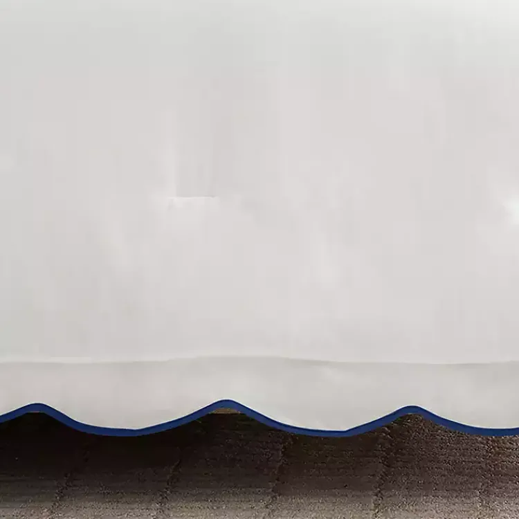 Kirklands Home Navy Scalloped Edge 3-pc. King Comforter Set Online