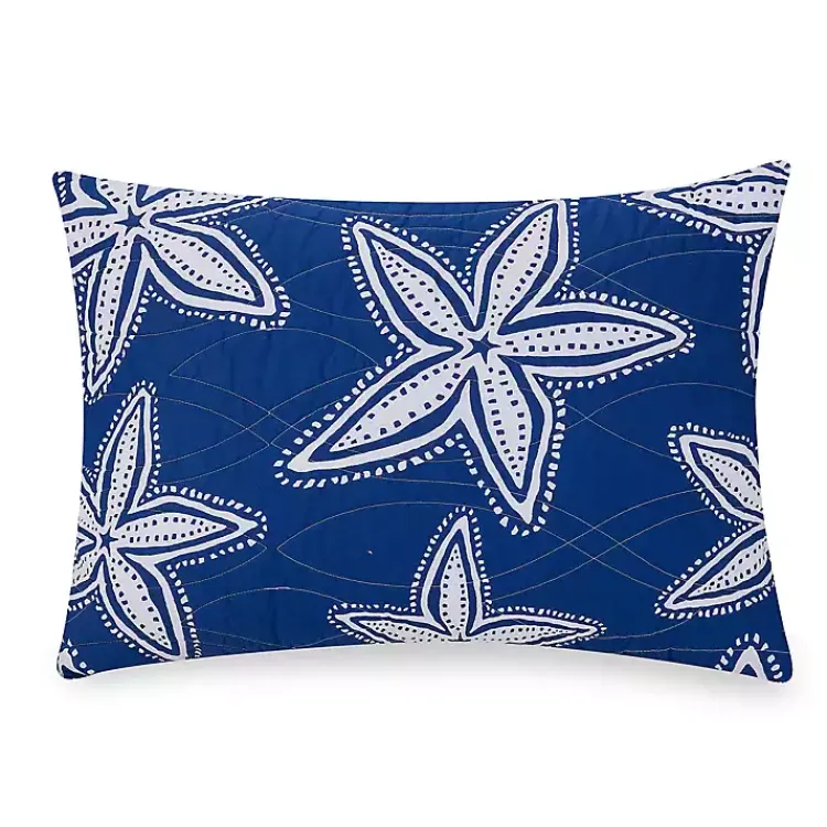 Kirklands Home Navy Sea Star 2-pc. Twin Quilt Set Online
