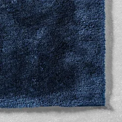 Kirklands Home Navy Shag Washable Area Rug, 5x8 Blue Discount