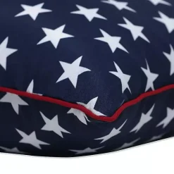 Kirklands Home Navy Stars Outdoor Throw Pillows, Set of 2