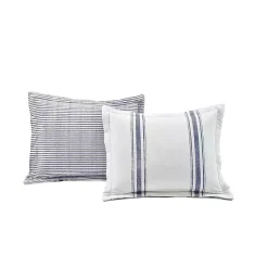 Kirklands Home Navy Stripe 3-pc. King Comforter Set Hot