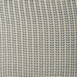 Pillows>Kirklands Home Navy Trapeze Organic Cotton Throw Pillow