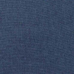Kirklands Home Navy Upholstered Round Shoe Storage Ottoman Blue