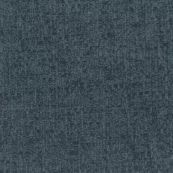 Kirklands Home Navy Upholstered Round Storage Ottoman Blue