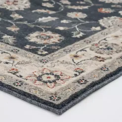 Kirklands Home Navy Vintage Leni Area Rug, 5x7 Blue Outlet