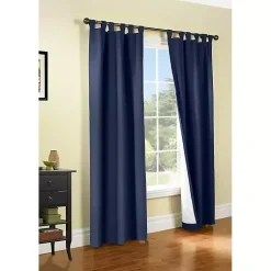 Kirklands Home Navy Weathermate Blackout Curtain Panel, 54 in. Blue