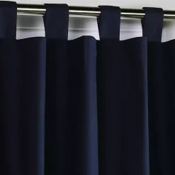 Kirklands Home Navy Weathermate Blackout Curtain Panel, 95 in. Blue Outlet