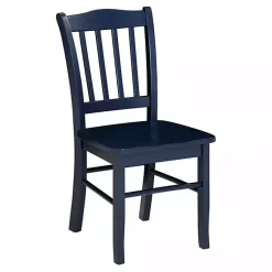 Kirklands Home Navy Wood Shaker Dining Chairs, Set of 2 Blue Online