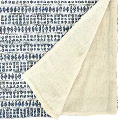 Kirklands Home Navy Woven Line Stripe Table Runner