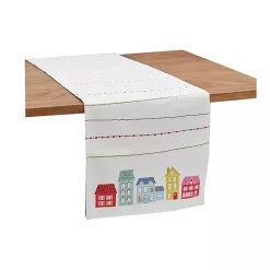 Christmas Dining & Entertaining>Kirklands Home Neon Village Table Runner