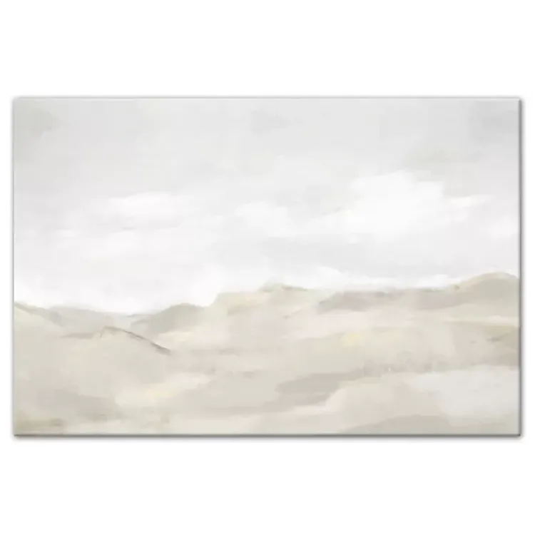 Kirklands Home Neutral Abstract Canvas Art Print Tan Best