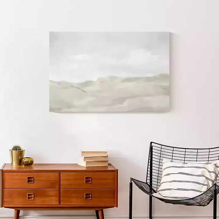 Kirklands Home Neutral Abstract Canvas Art Print Tan Best