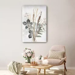Kirklands Home Neutral Bouquet Canvas Art Print Best