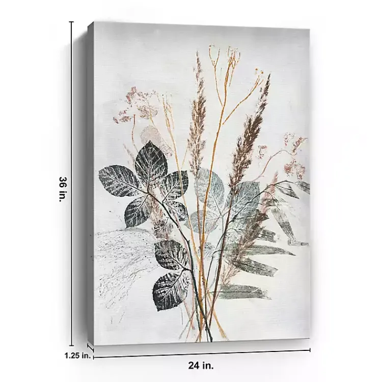 Kirklands Home Neutral Bouquet Canvas Art Print Best