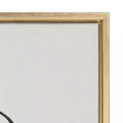 Kirklands Home Neutral Circles Framed Canvas Art Prints, Set of 2 Clearance