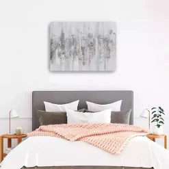 Kirklands Home Neutral Columns Canvas Art Print Gray