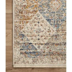 Kirklands Home Neutral Diamond Patchwork Area Rug, 5x7 Outlet