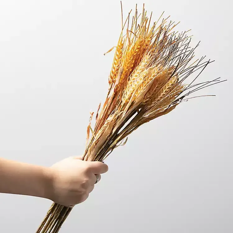 Fall>Kirklands Home Neutral Fall Wheat Bundles, Set of 2