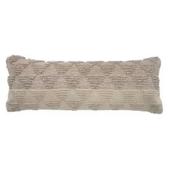 Pillows>Kirklands Home Neutral Gradient Diamonds Lumbar Pillow Tan