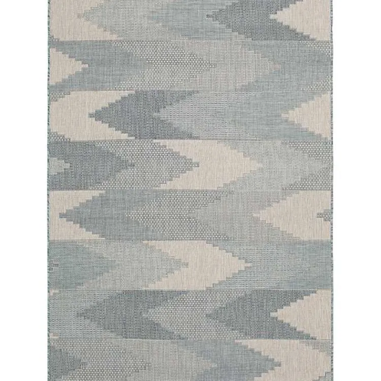 Kirklands Home Neutral Melbourne Indoor/Outdoor Area Rug, 5x7 Gray New