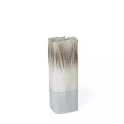 Vases>Kirklands Home Neutral Ombre Ceramic Vase, 12 in.