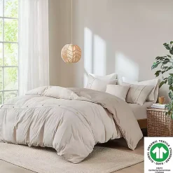 Kirklands Home Neutral Oversized 3-pc. King Duvet Cover Set Tan Online