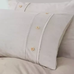 Kirklands Home Neutral Oversized 3-pc. King Duvet Cover Set Tan Online