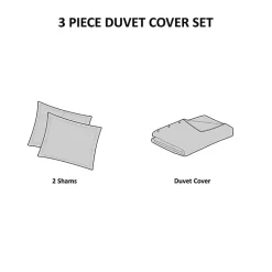 Kirklands Home Neutral Oversized 3-pc. King Duvet Cover Set Tan Online