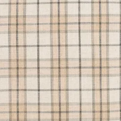 Kirklands Home Neutral Plaid Slipper Accent Chair Discount