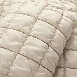 Kirklands Home Neutral Puff 3-pc. Full/Queen Comforter Set Tan