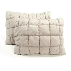 Kirklands Home Neutral Puff 3-pc. Full/Queen Comforter Set Tan