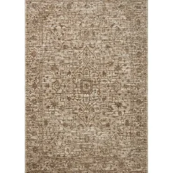 Kirklands Home Neutral Sorrento Medallion Area Rug, 6x9 Tan Online