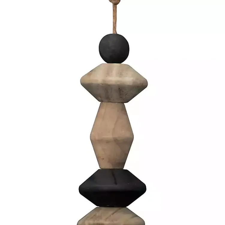 Decorative Accents>Kirklands Home Neutral Southwest Wood Bead Tassel