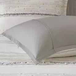 Kirklands Home Neutral Stripe Full/Queen 3-pc. Comforter Set New