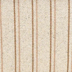 Kirklands Home Neutral Stripes Upholstered Emmy Counter Stool Tan Hot