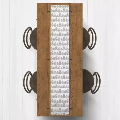 Christmas Dining & Entertaining>Kirklands Home Neutral Tree Patterned Table Runner, 90 in.