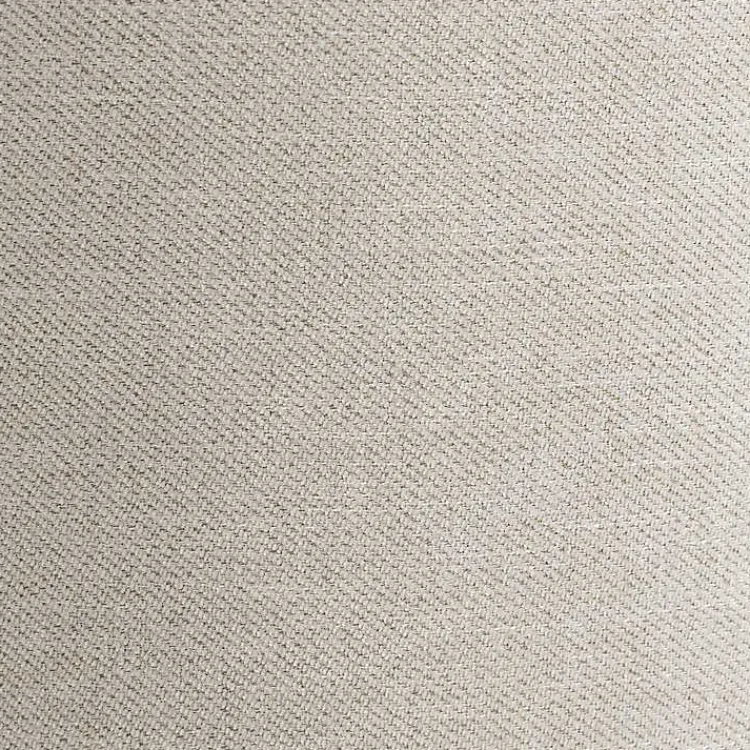Kirklands Home Neutral Upholstered Nesting Ottomans, Set of 2 Ivory New