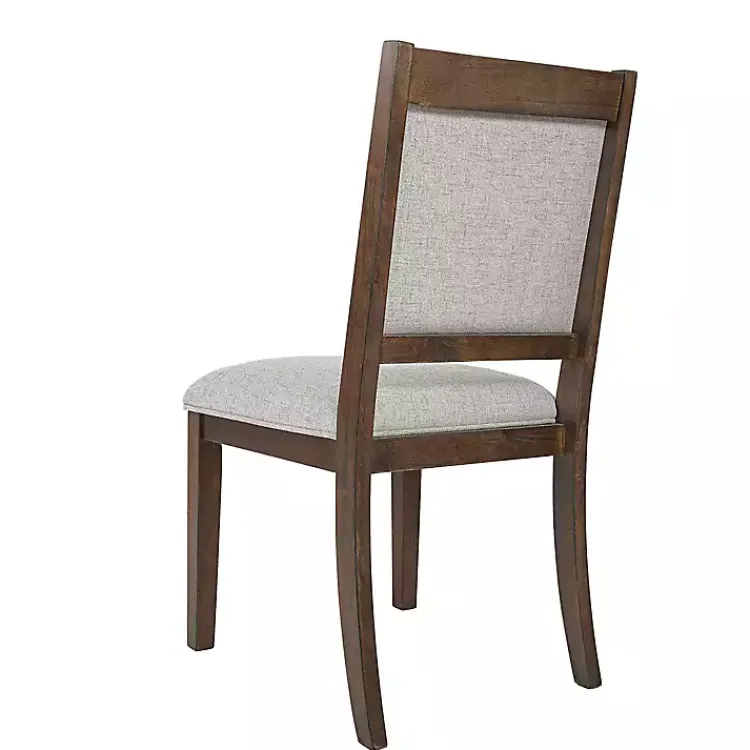 Kirklands Home Neutral Upholstered Wood Frame Chairs, Set of 2 Multi Discount