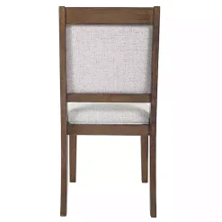 Kirklands Home Neutral Upholstered Wood Frame Chairs, Set of 2 Multi Discount