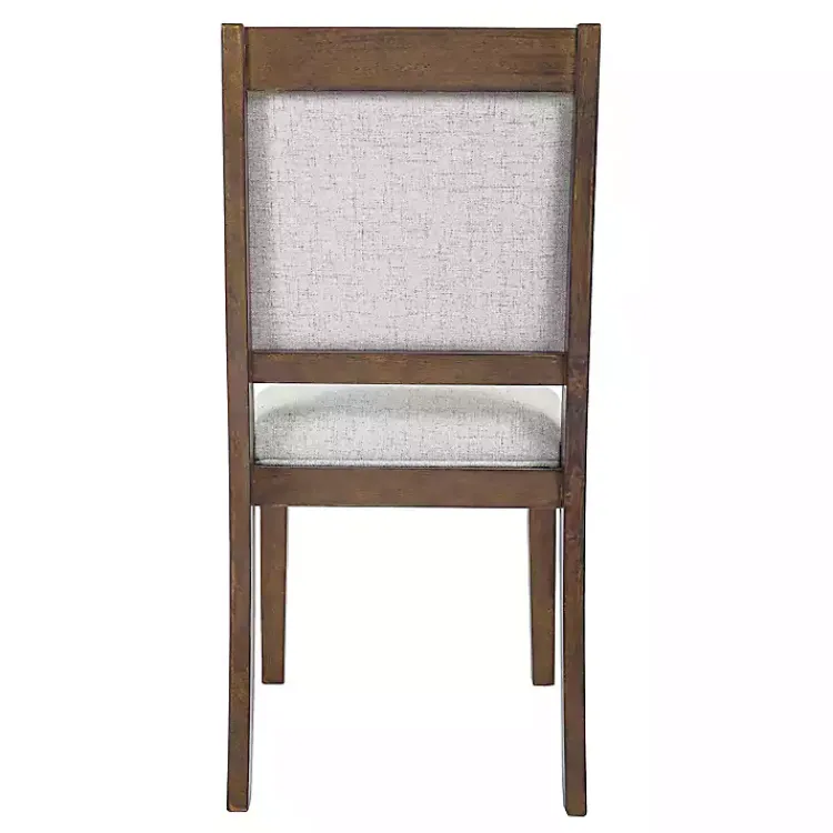 Kirklands Home Neutral Upholstered Wood Frame Chairs, Set of 2 Multi Discount