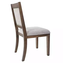 Kirklands Home Neutral Upholstered Wood Frame Chairs, Set of 2 Multi Discount