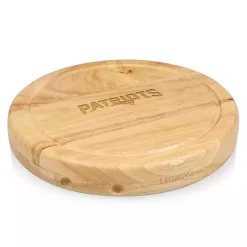 Kirklands Home New England Patriots Cheese Board and Tool Set Tan Discount