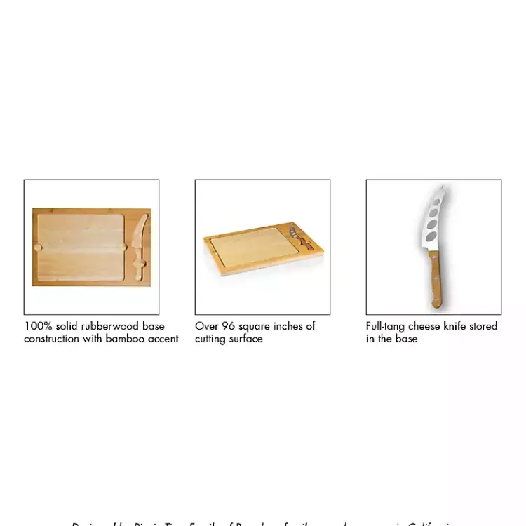 Kirklands Home New England Patriots Cutting Board & Knife Set Discount