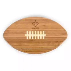 Kirklands Home New Orleans Saints Bamboo Football Cutting Board Tan Best